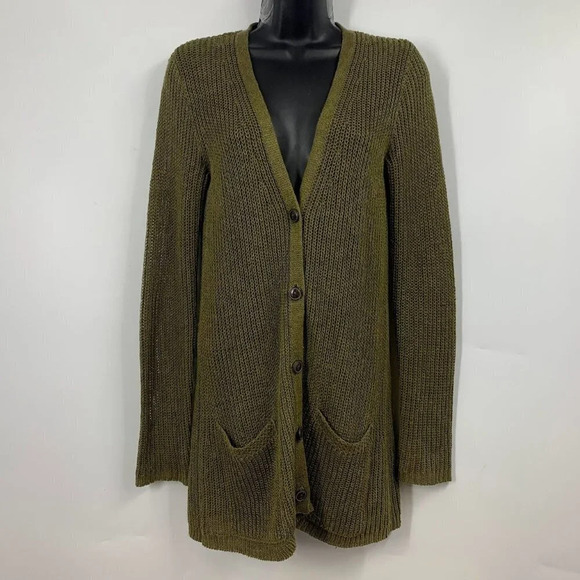 Denim & Supply Ralph Lauren Sweaters - Denim & Supply Ralph Lauren Olive Cardigan